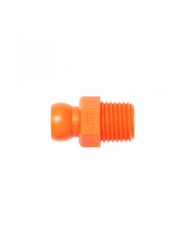 Racor Loc-Line macho 1/4"