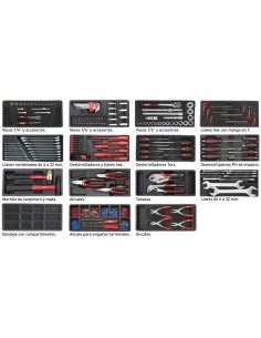 Carro herramientas taller BTOOL BTK359W 2