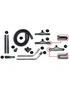 Aspirador profesional Gisowatt PC 50 inox 2