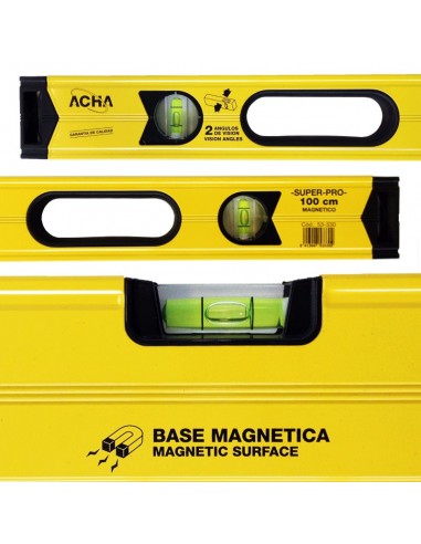Nivel magnético 100cm Super-Pro Acha 53330