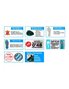 Botas Panter Fragua Plus S3 cierre hebilla 2