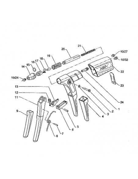 Remachadora manual Gesipa Flipper