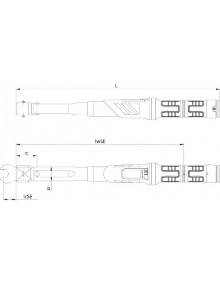 Llave dinamométrica Gedore DMSE