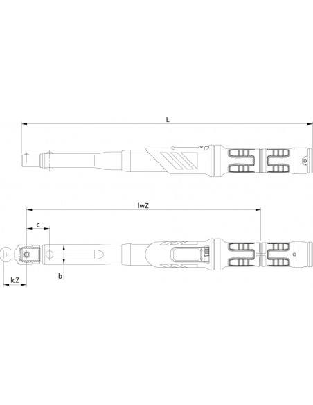 Llave dinamométrica Gedore DMZ