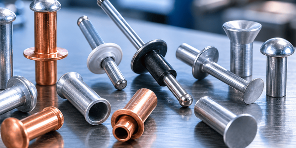 Tipos de remaches y medidas más comunes en mantenimiento industrial