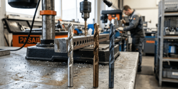 Mejores brocas para metal: HSS vs cobalto vs titanio